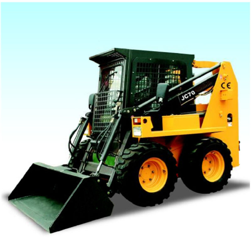 Power 70Hp Skid Steer Loader Skid Loaders Small Construction Machinery