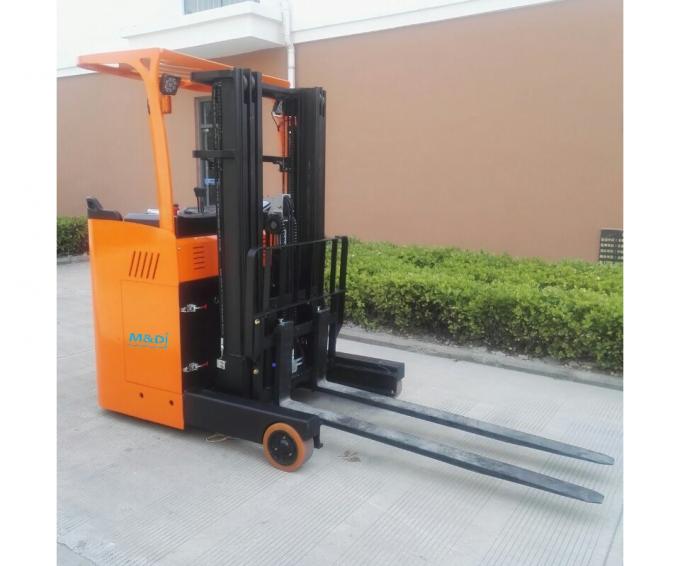 2500kg τροφοδοτημένο Forklift στοιβαχτών προσιτότητας μηχανών εναλλασσόμενου ρεύματος παλετών 0