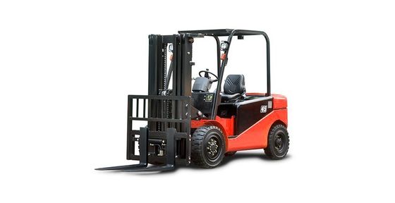 Σειρά J ηλεκτρικό τροφοδοτημένο Forklift 4,0 - 5,0 τόνου, τετράτροχο ηλεκτρικό φορτηγό στοιβαχτών