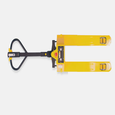 Φορτηγό ΣΥΝΕΧΩΝ μηχανοποιημένο μηχανή παλετών με το μήκος 1220mm δικράνων τάση ελαστικών αυτοκινήτου 24v PU